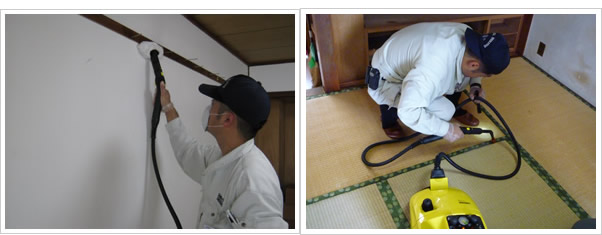 高熱スチーム処理